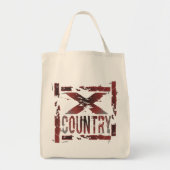 Tote Bag Coureur XC cross-country (Devant)