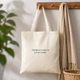 Tote Bag Courir sur la réserve, mais les enfants sont heure