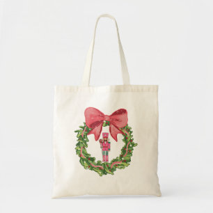 Tote Bag Couronne de Noël Casse-Noisette Fantaisiste