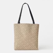 Tote Bag Couronne de Noël | JÉSUS APPORTE JOIE | Beige (Dos)