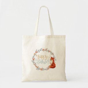Tote Bag Couronne de renard d'anniversaire
