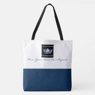 Tote Bag Couronne faite sur commande Fourre-tout de couleur