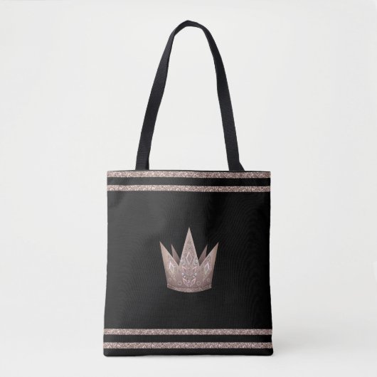 Tote Bag Couronne, reine (Devant)