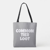 Tote Bag Courrier de niveau commun de joueur de Loot Garçon (Dos)