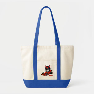 Tote Bag Course automobile de chat