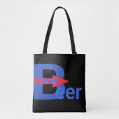 Tote Bag Course de bière (Devant)