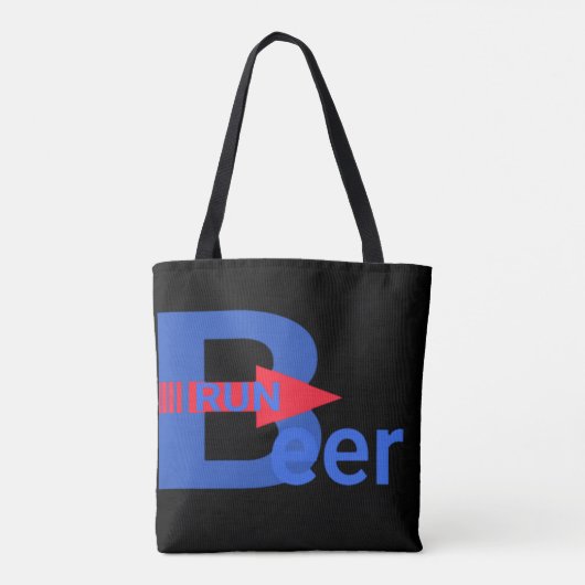Tote Bag Course de bière (Dos)