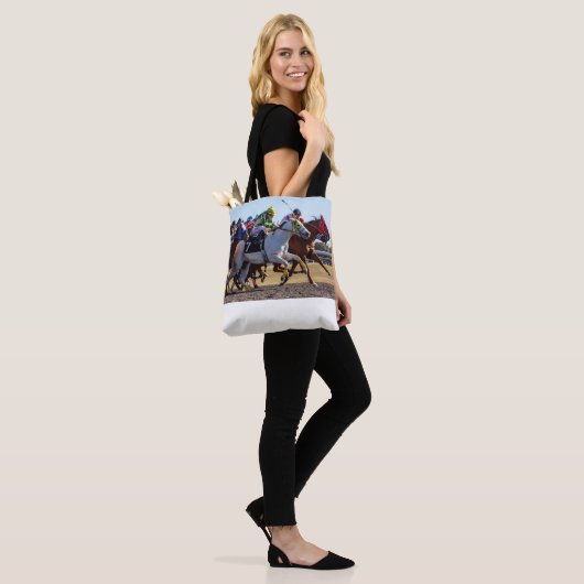 Tote Bag Course de chevaux (Sur le modèle)