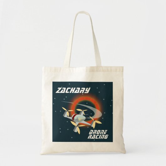 Tote Bag Course de drones (Devant)