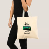 Tote Bag Course de voitures de course Anniversaire de coure (Devant (produit))