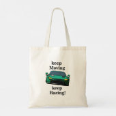 Tote Bag Course de voitures de course Anniversaire de coure (Dos)