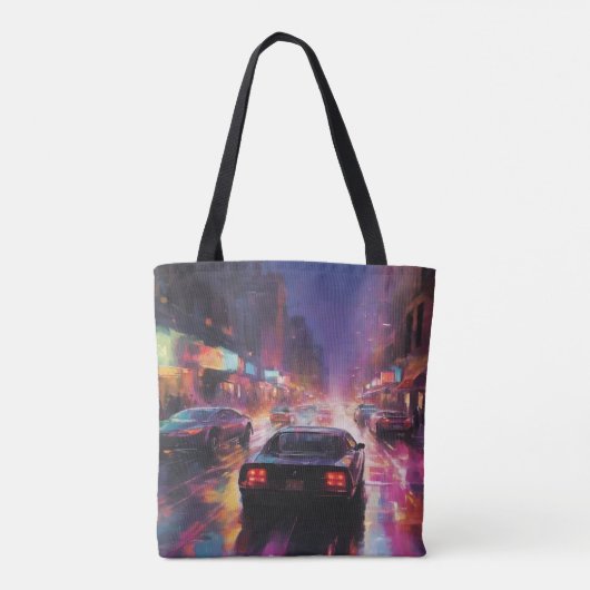 Tote Bag Course dynamique Cityscape (Dos)