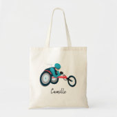 Tote Bag Course en fauteuil roulant (Devant)