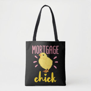 Tote Bag Courtier de poussins hypothécaires Femme Sous-scén
