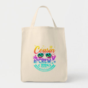 Tote Bag Cousin Crew 2024 Summer Vacation Beach Voyage en f