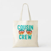 Tote Bag Cousin Crew Famille Vacances Été Plage de vacances (Dos)