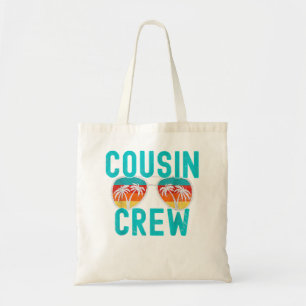 Tote Bag Cousin Crew Famille Vacances Été Plage de vacances