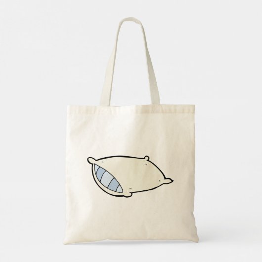 Tote Bag Coussin de dessin animé avec géant (Dos)