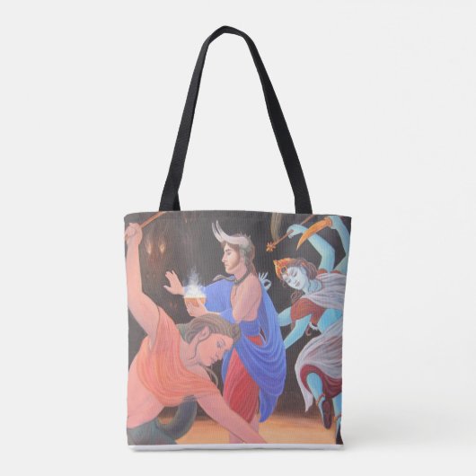 Tote Bag Coutume dynamique de divinités tout plus de - (Dos)