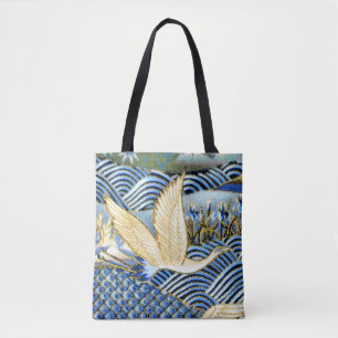 Tote Bag Coutume japonaise de grue