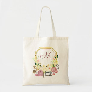 Tote Bag Couture de la crête de monogramme de la mer