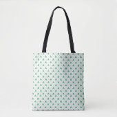 Tote Bag Couverture d'impression complète - Motif feuille d (Devant)