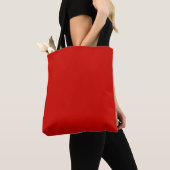 Tote Bag Couverture rouge pour bébé solide (De près)