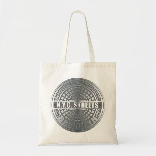 Tote Bag Couvertures de trou Brooklyn (Devant)