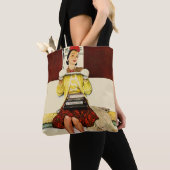 Tote Bag Cover Girl (De près)