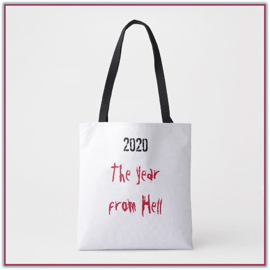 Tote Bag Covid19 2020 Année de l'enfer