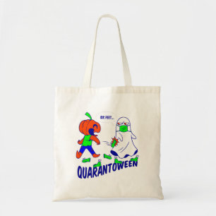 Tote Bag covid halloween ghost quarantaine