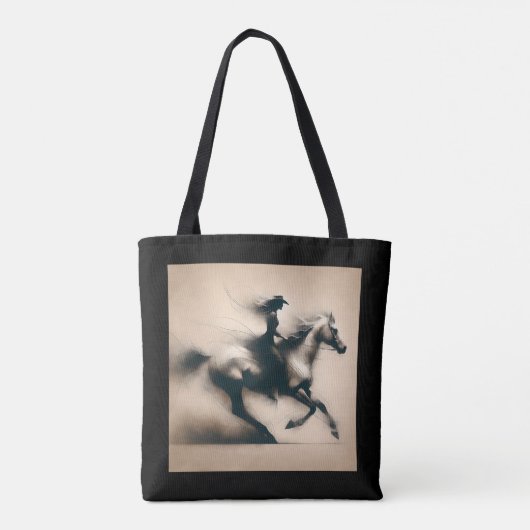 Tote Bag Cowgirl à cheval, Western Cowgirl (Dos)