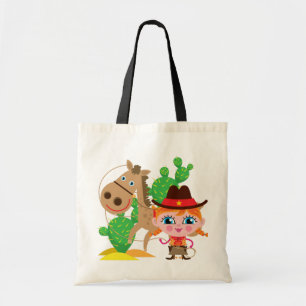 Tote Bag Cowgirl et Horse