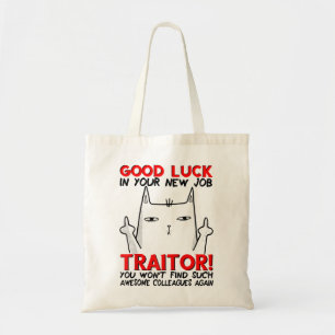 Tote Bag Coworker Quitter Quitter Quitter Se Retirer Emploi