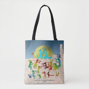 Tote Bag Coyote Crooners