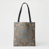 Tote Bag Cozy old pattern (Devant)