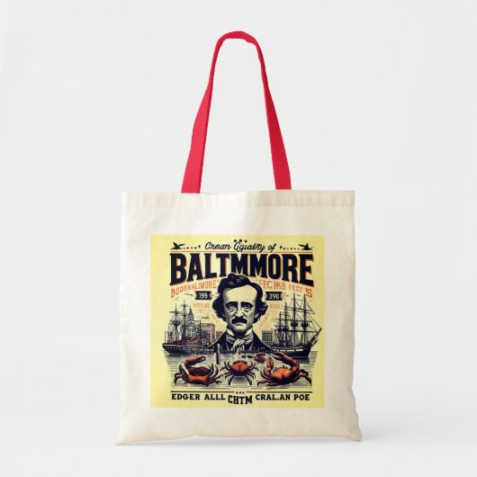Tote Bag Crab Cakes, Clippers, and Crows: Baltimore Bound T (Devant)