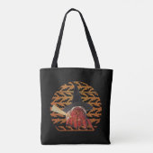 Tote Bag Crabe à sorcières Amusant Halloween Hermite Crabe  (Dos)