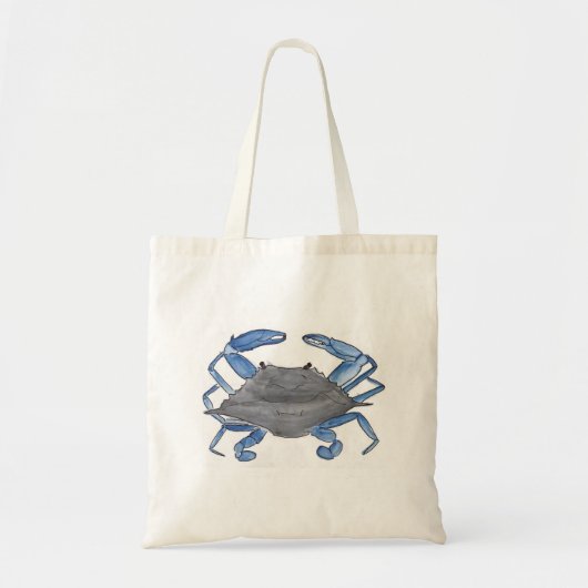 Tote Bag Crabe bleu (Devant)