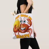Tote Bag Crabe drôle (De près)