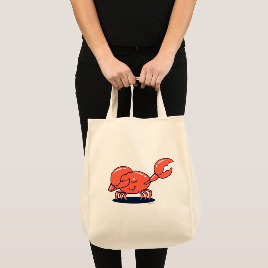 Tote Bag Crabe Faisant Le Dab (Devant (produit))