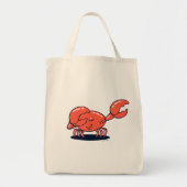 Tote Bag Crabe Faisant Le Dab (Devant)