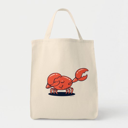 Tote Bag Crabe Faisant Le Dab (Devant)