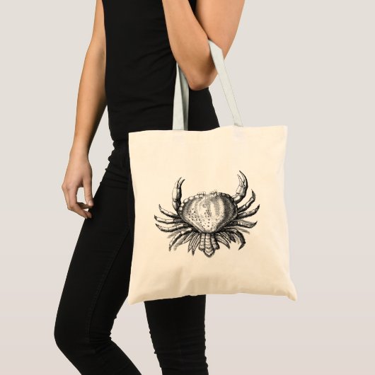Tote Bag Crabe illustré (Devant (produit))
