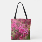 Tote Bag Crabe Pommes en fleurs (Dos)