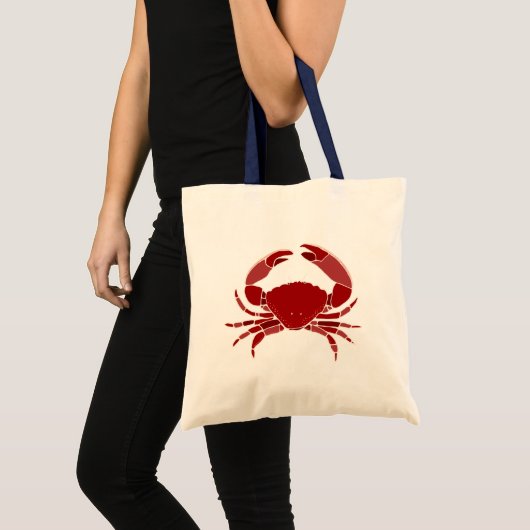 Tote Bag Crabe rouge (Devant (produit))