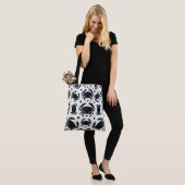 Tote Bag Crabes noirs (Sur le modèle)