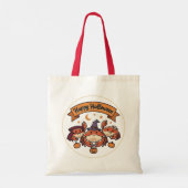 Tote Bag Crabs Joyeux Halloween (Dos)