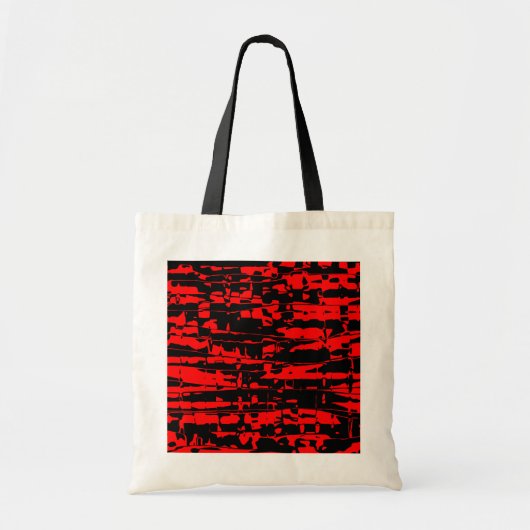Tote Bag Crackle Abstrait (Devant)