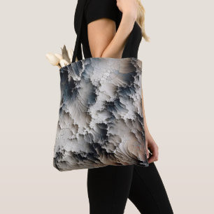 Tote Bag Crackle texturé Abstrait contemporain